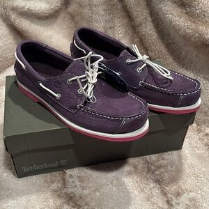 Timberland Earthkeepers leather 2 eye handsewn boat shoe size 8.5 women’s
